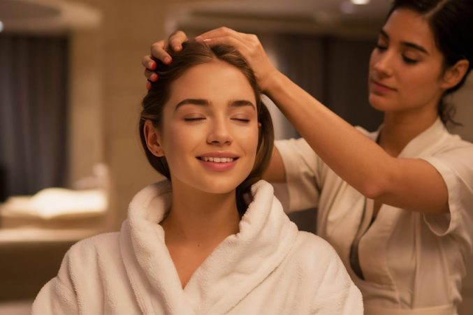 Oily Scalp Treatment Massage
